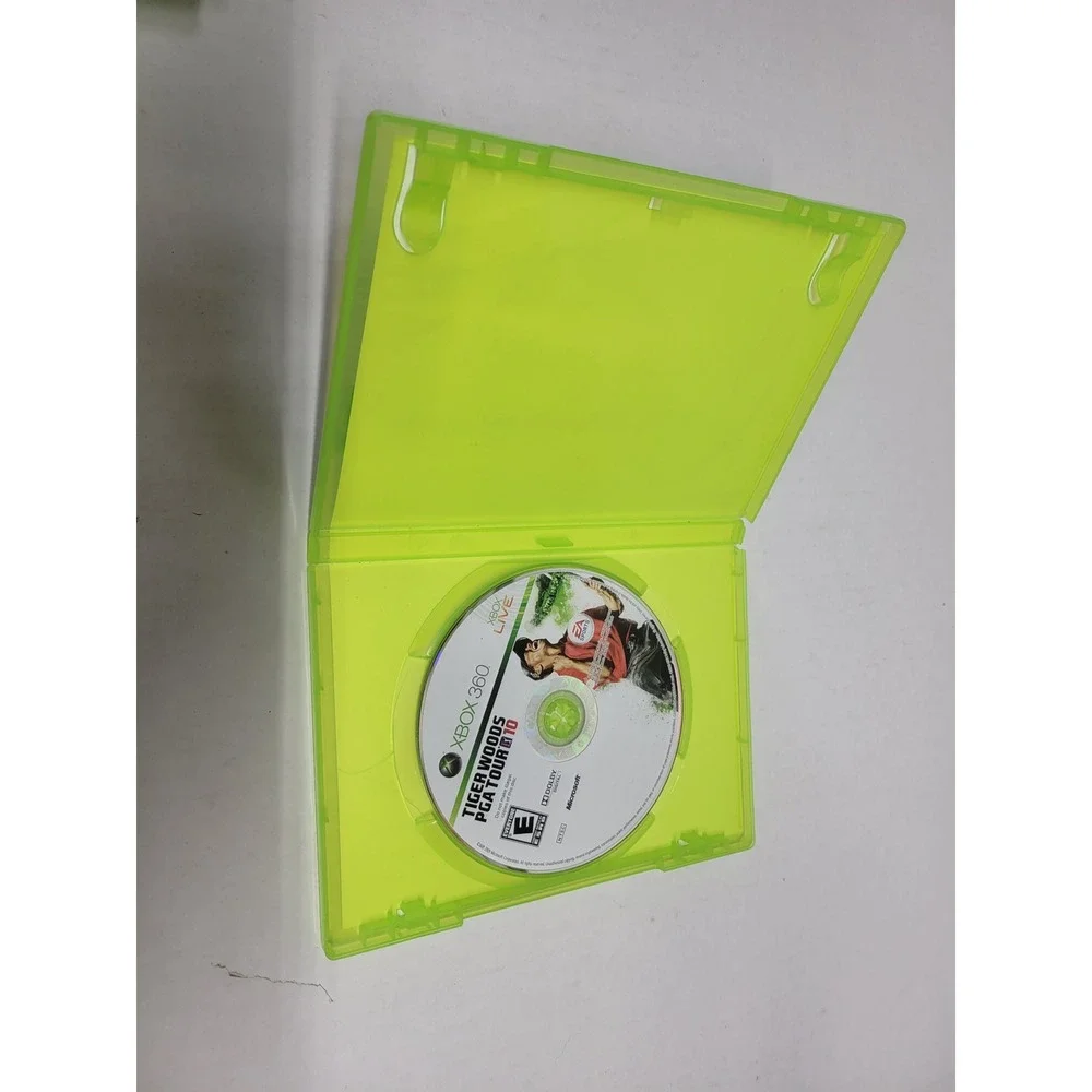 Tiger Woods PGA Tour 10 Microsoft Xbox‎ 360 EA Sports Golf Video Game 2009 NTSC